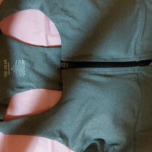 Tek Gear UltraStretch Gray Sports Bra